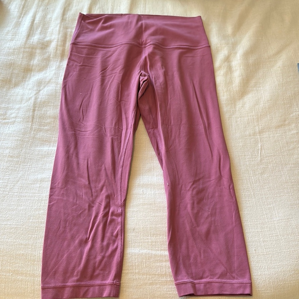 Lululemon align 21 inch crop leggings